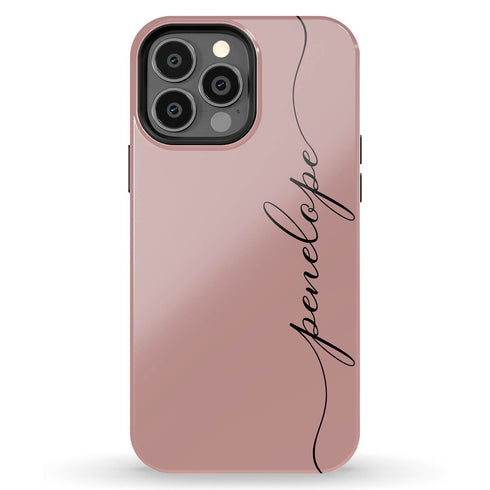 Personalized Name Calligraphy iPhone Case